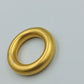 925er Silberring, vergoldet
