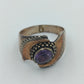 925er Silberring mit Amethyst