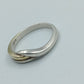 925er Silberring bicolor