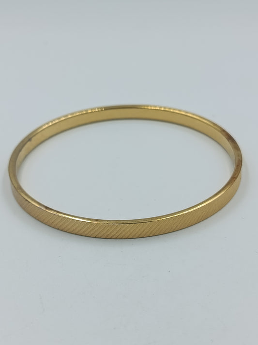 Klassischer Armreif in Goldoptik