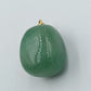 Grüner Aventurin-Anhänger mit polierter Oberfläche