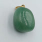 Grüner Aventurin-Anhänger mit polierter Oberfläche