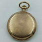 Antike Omega Savonnette-Taschenuhr in Goldoptik (defekt)