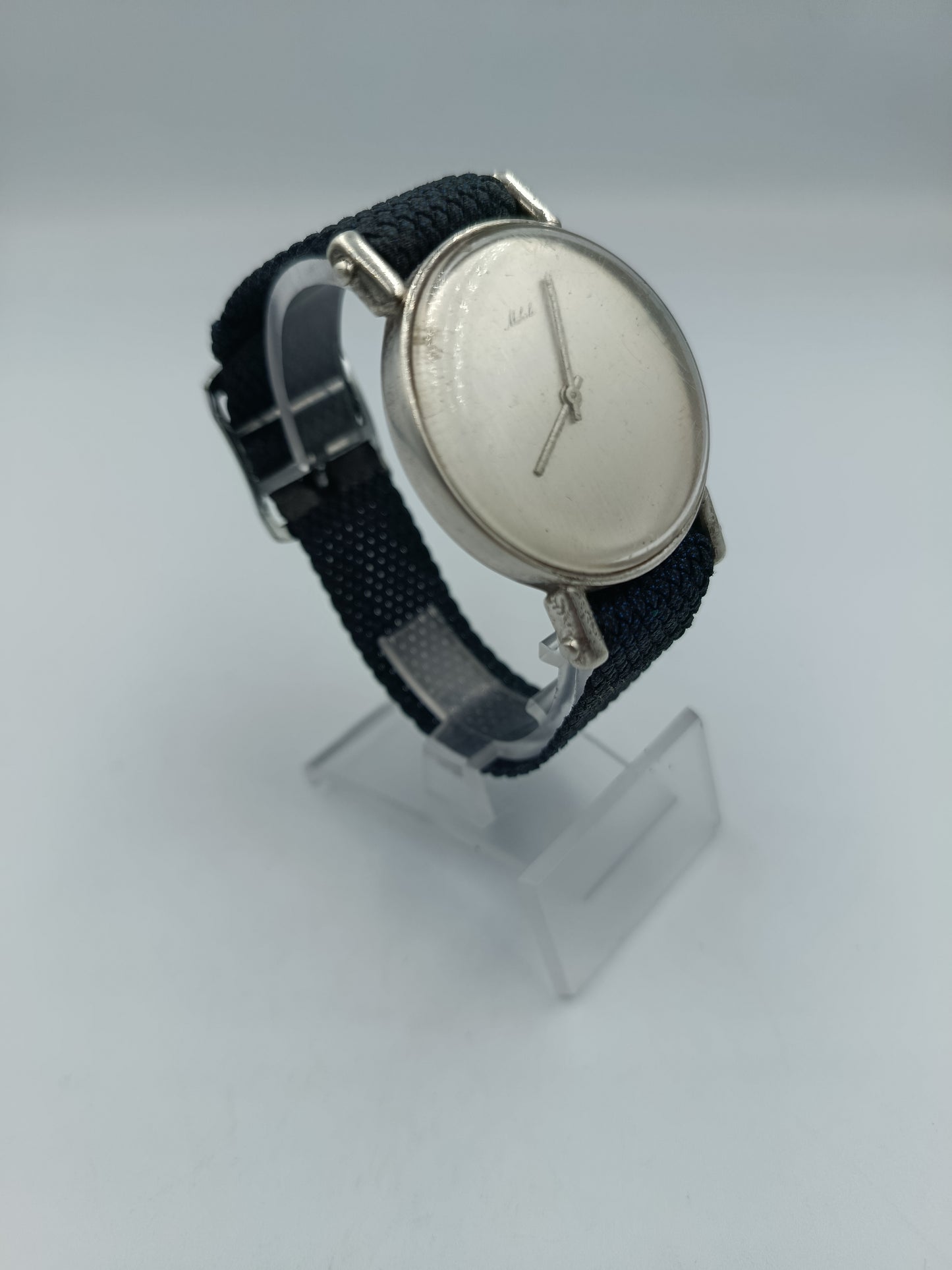 Vintage Armbanduhr Mühle, rund, Handaufzug