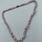 Halskette mit rosa Süßwasser-Zuchtperlen