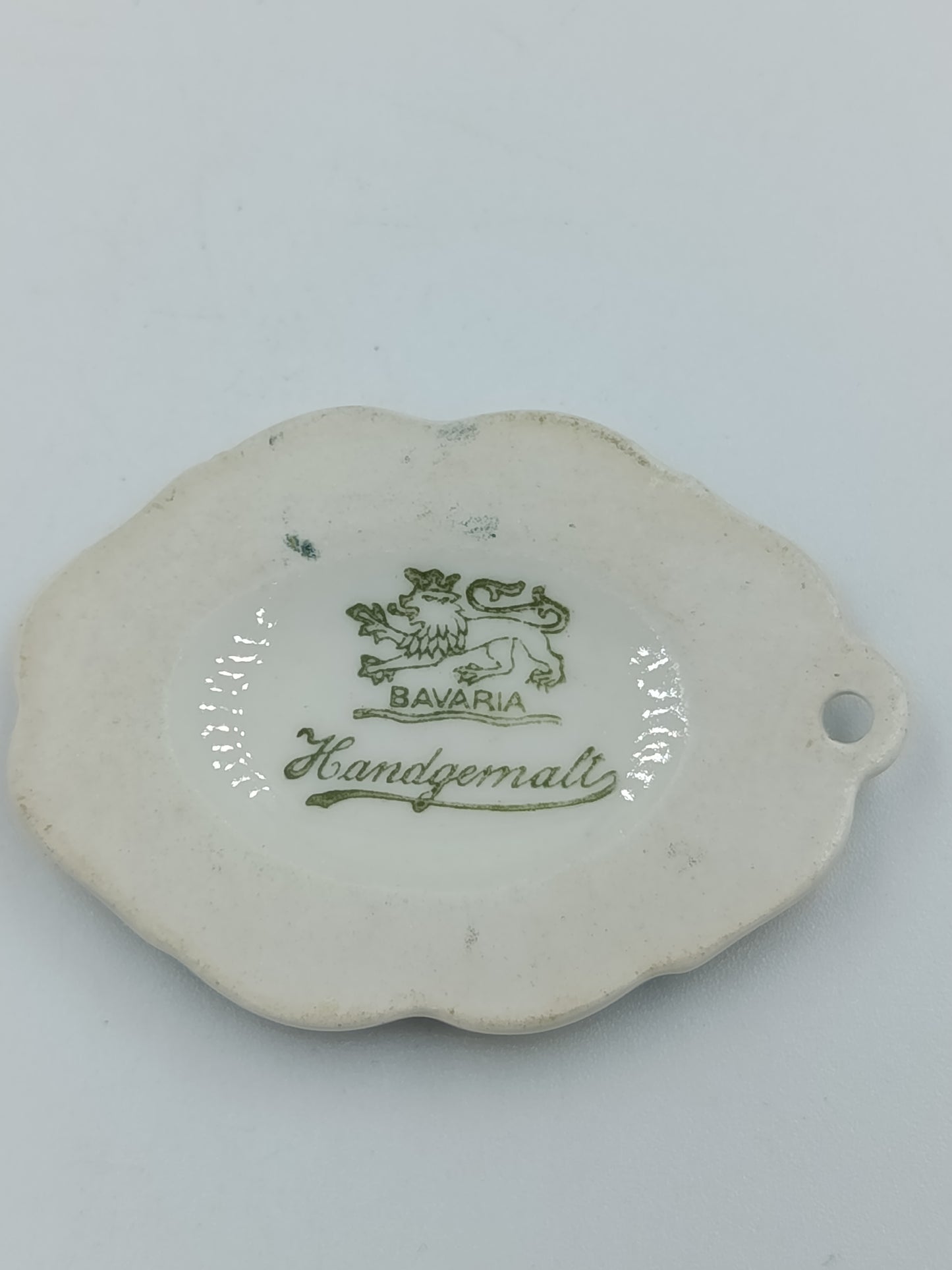 Porzellan-Anhänger Bavaria Handgemalt