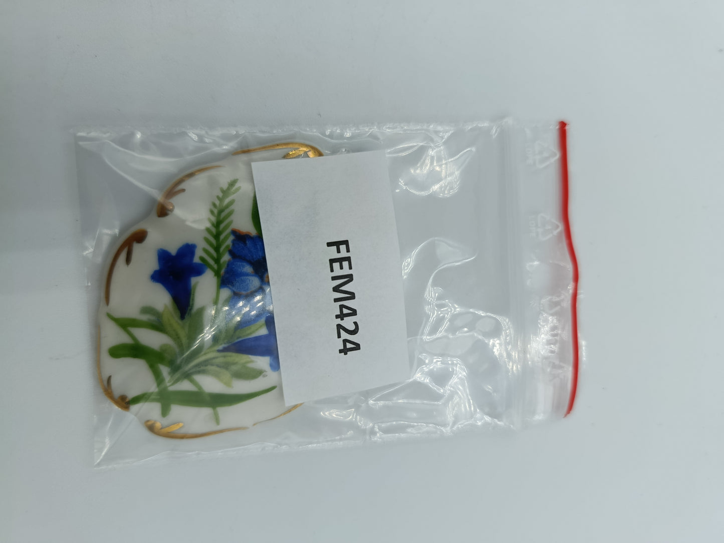 Porzellan-Anhänger Bavaria Handgemalt