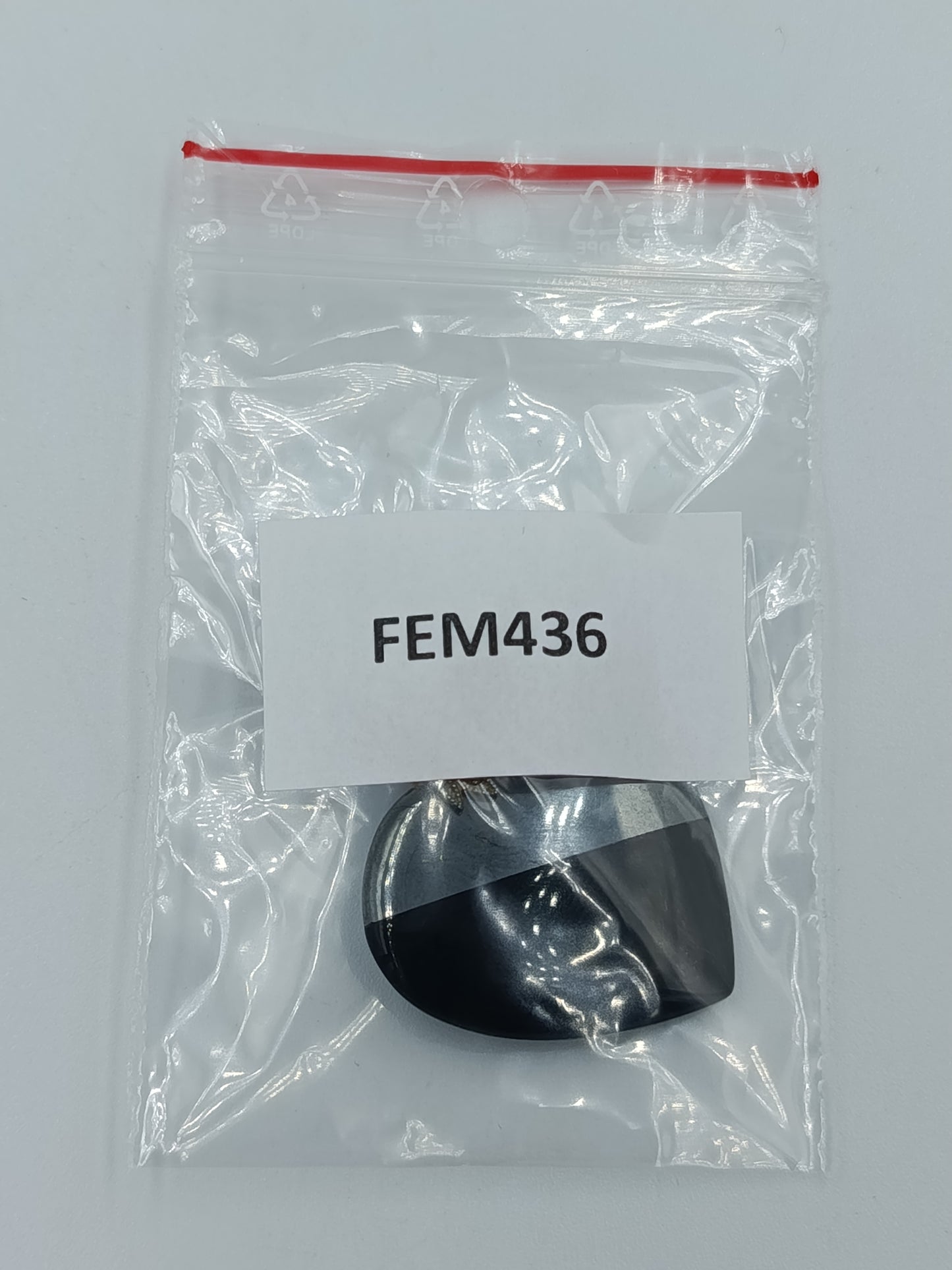 Herz-Anhänger aus 925er Silber mit Hämatit