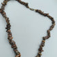Halskette aus Natursteinen