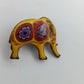 Emaille-Brosche "Elefant"