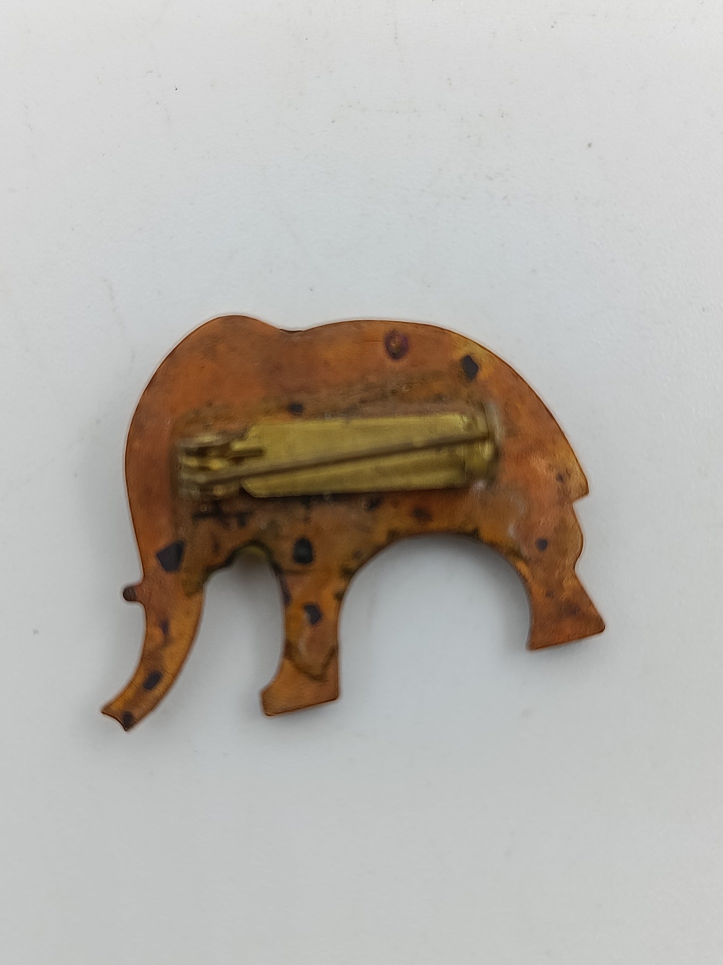 Emaille-Brosche "Elefant"