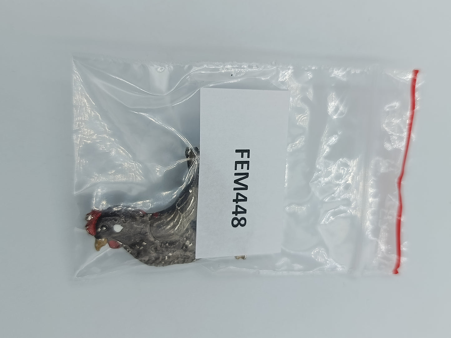 Vintage Brosche „Huhn“