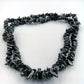 Doppelkette aus Hämatit-Splittern
