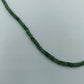 Smaragd-Kette mit 925er Silberverschluss
