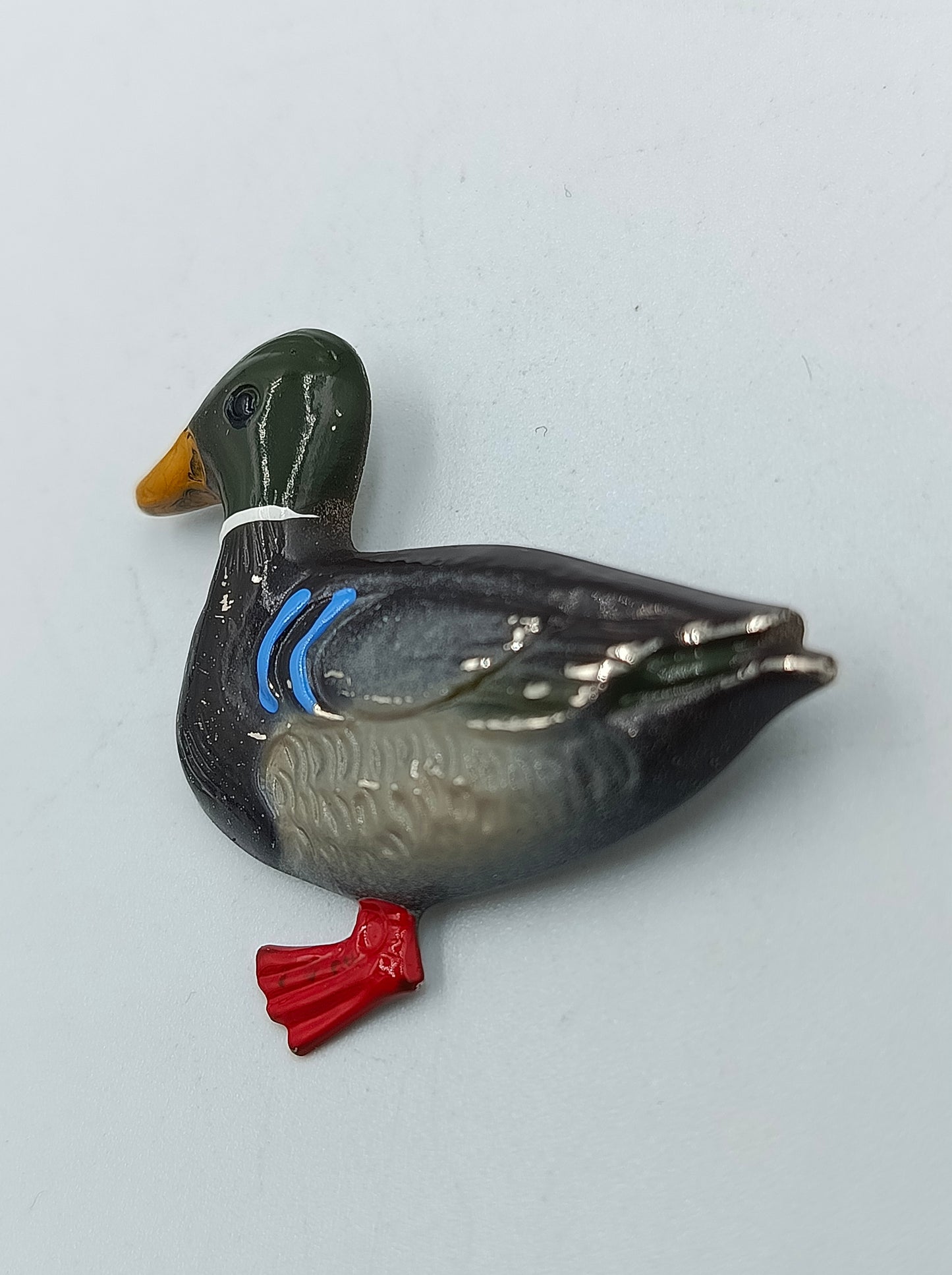 Brosche in Entenform