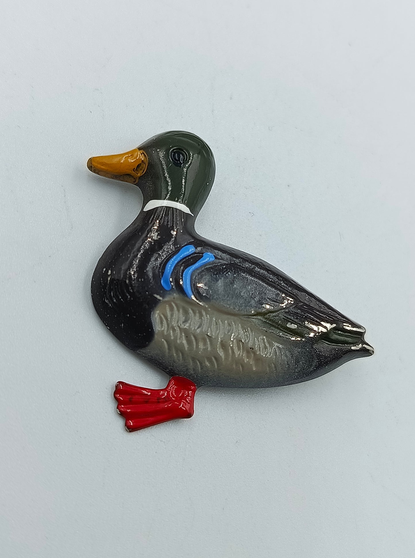 Brosche in Entenform