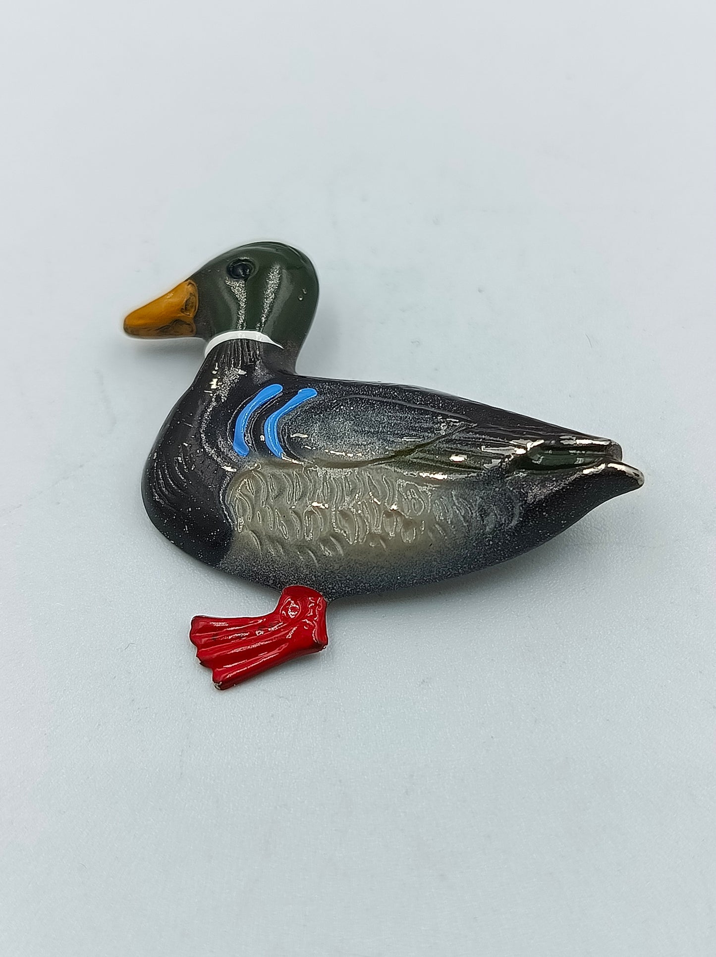 Brosche in Entenform