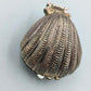 Vintage Muschel-Dose aus Metall