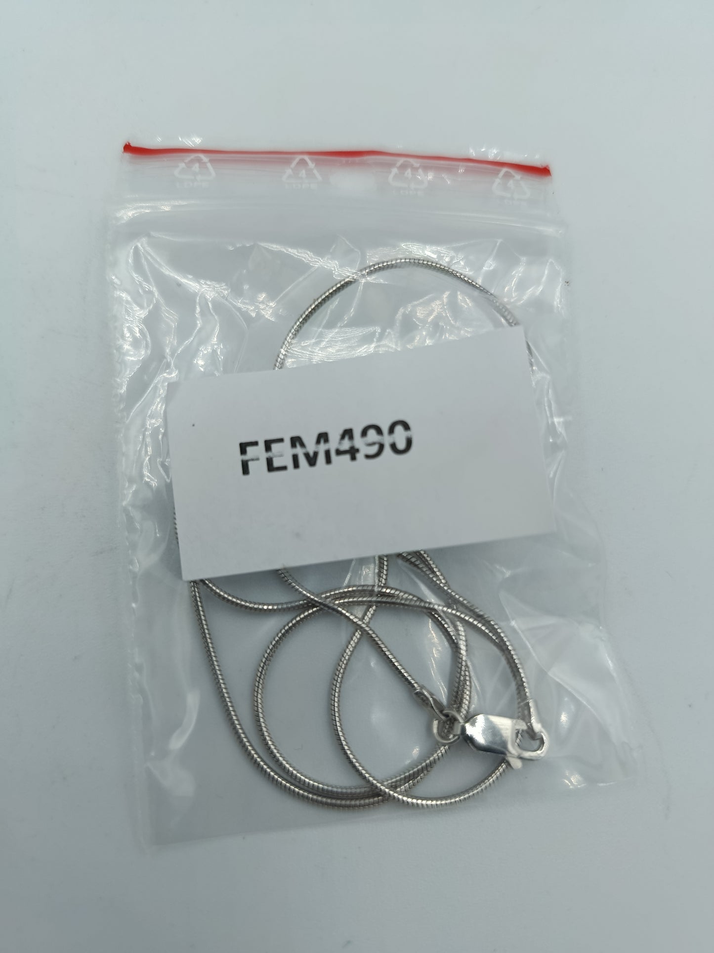 925 Silber Schlangenkette