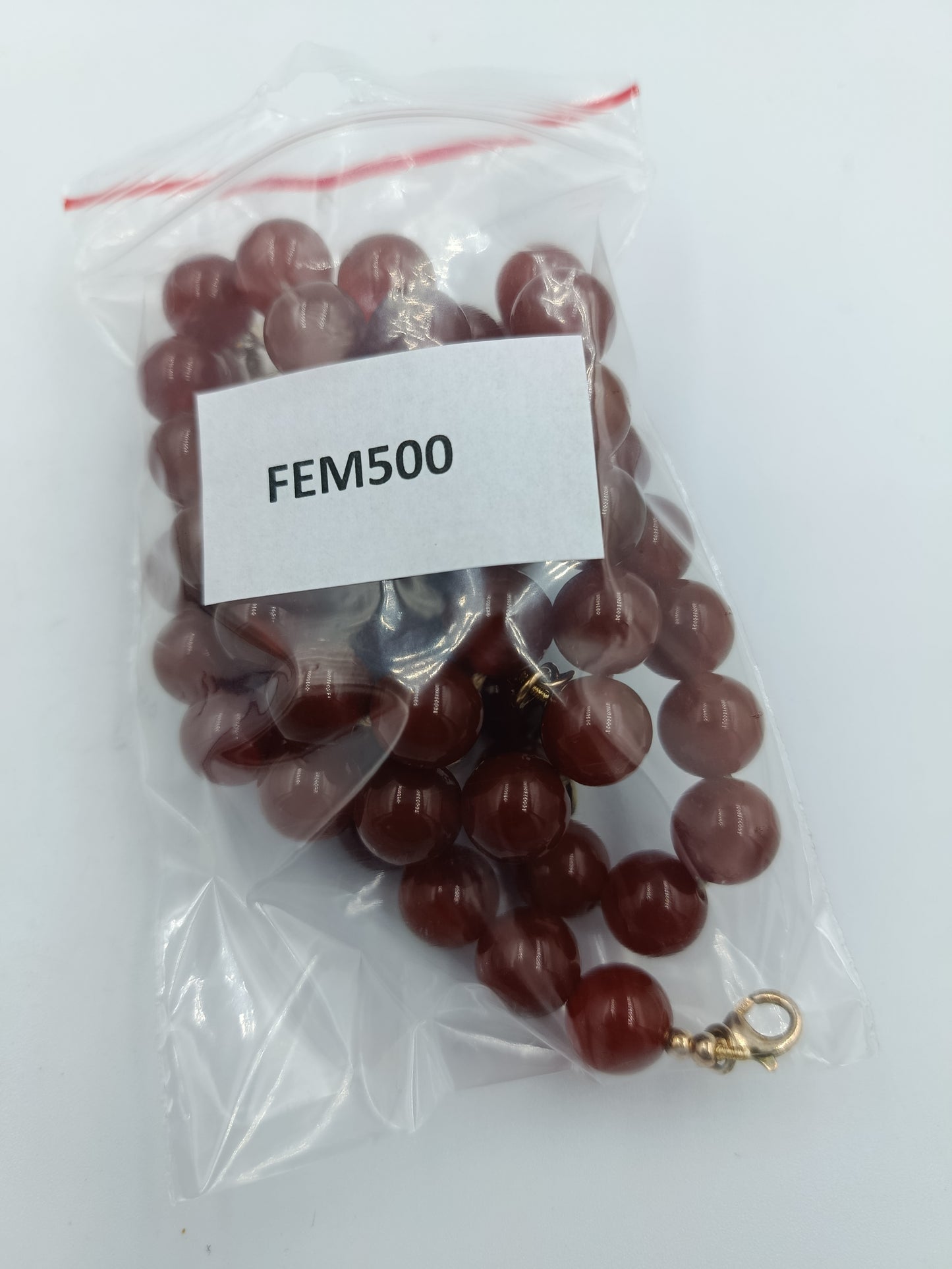 Schmuckset aus Karneol mit vergoldetem 925er Silber