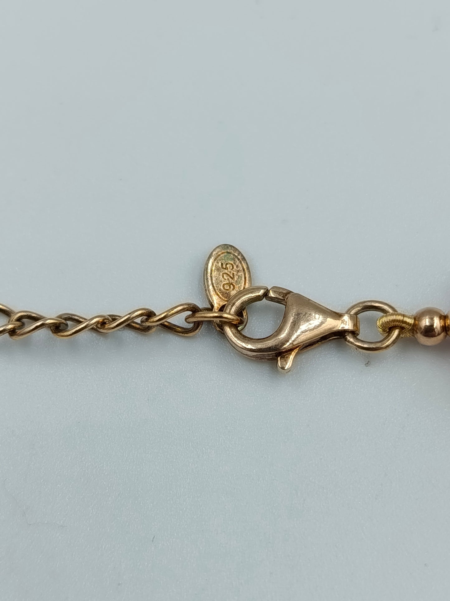 Schmuckset aus Karneol mit vergoldetem 925er Silber