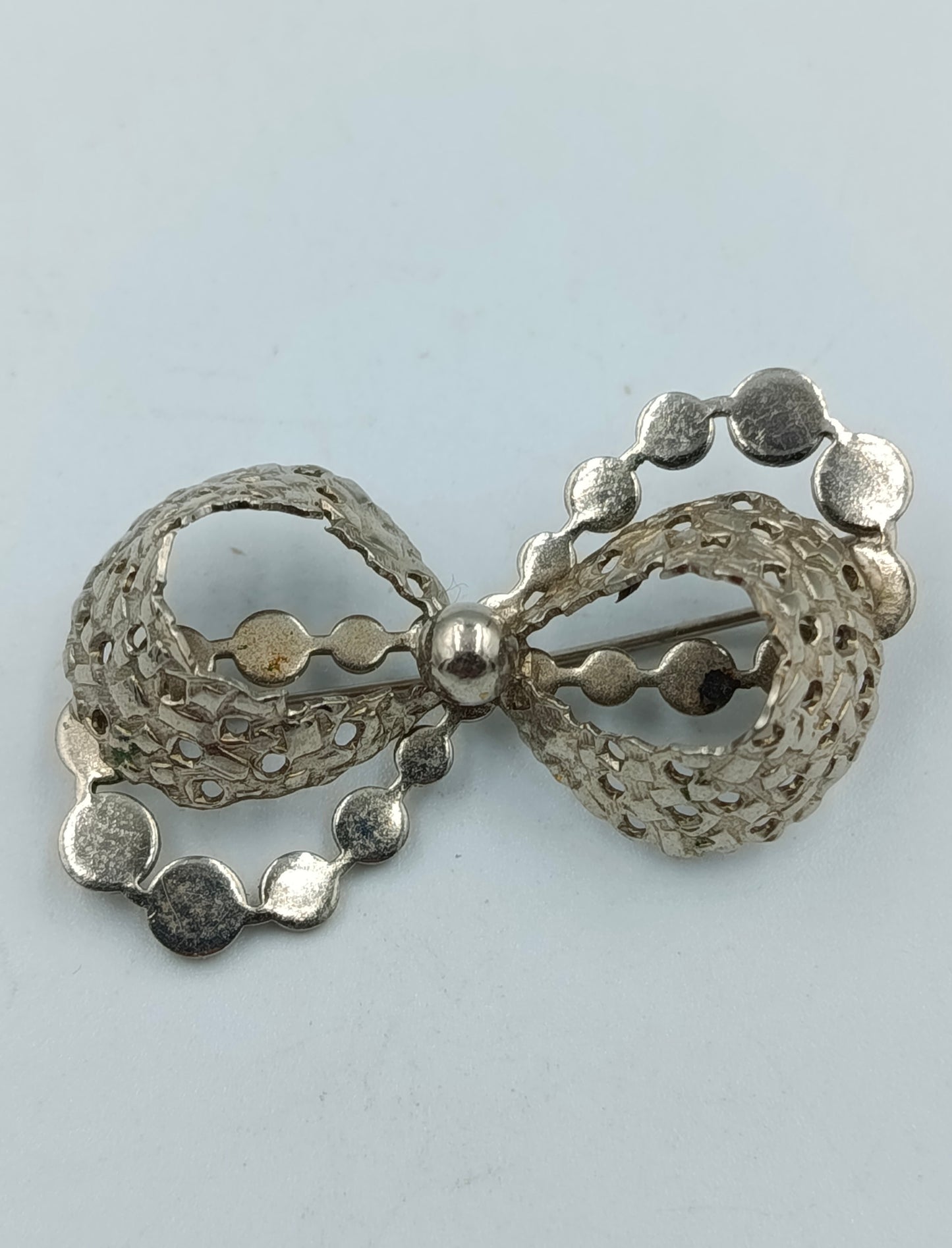 Vintage Schleifen-Brosche