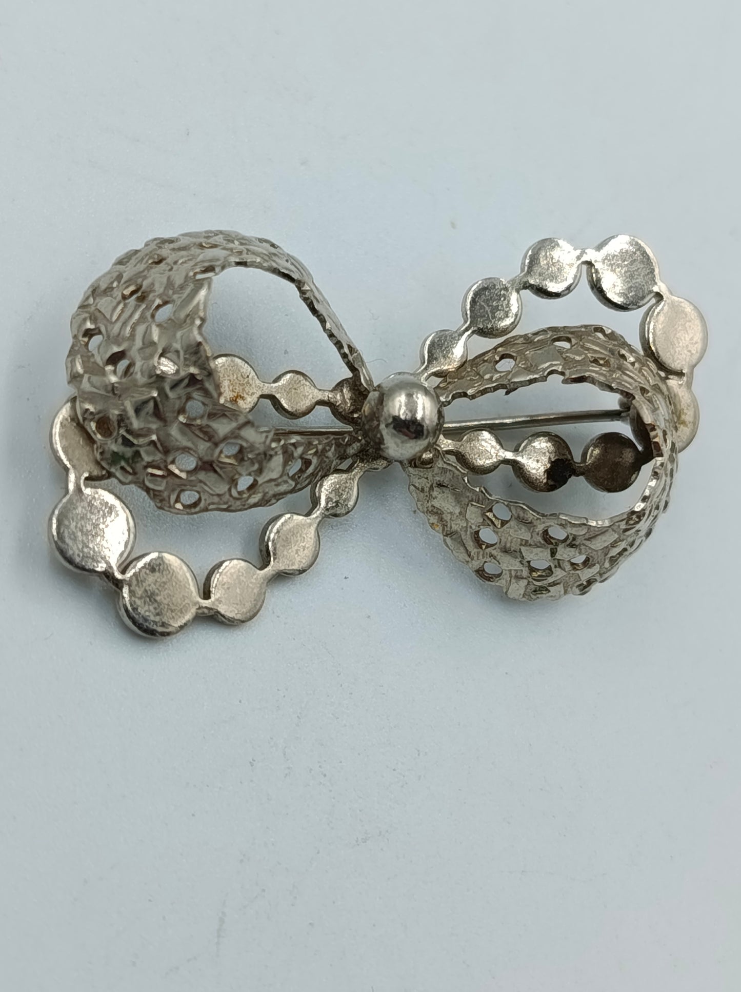 Vintage Schleifen-Brosche