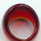 Roter Acrylring im Retro-Stil
