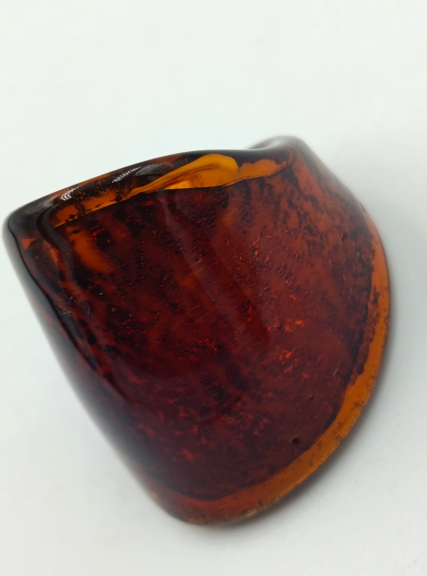 Dunkelbrauner Ring im Vintage-Look