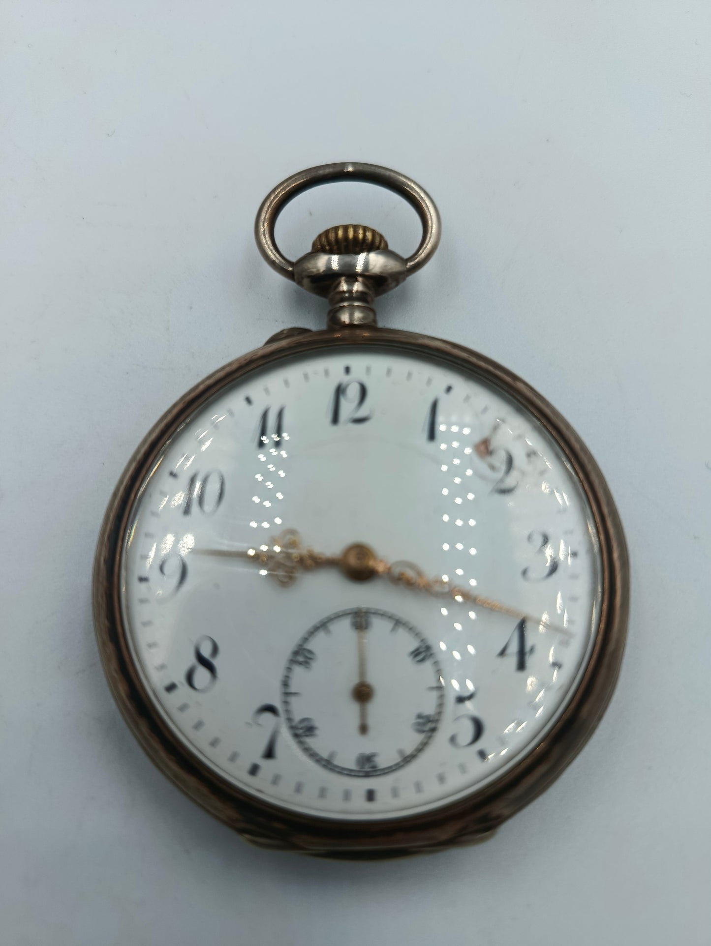Ntike Taschenuhr „Ancre 15 Rubis / Spiral Breguet“ (defekt)
