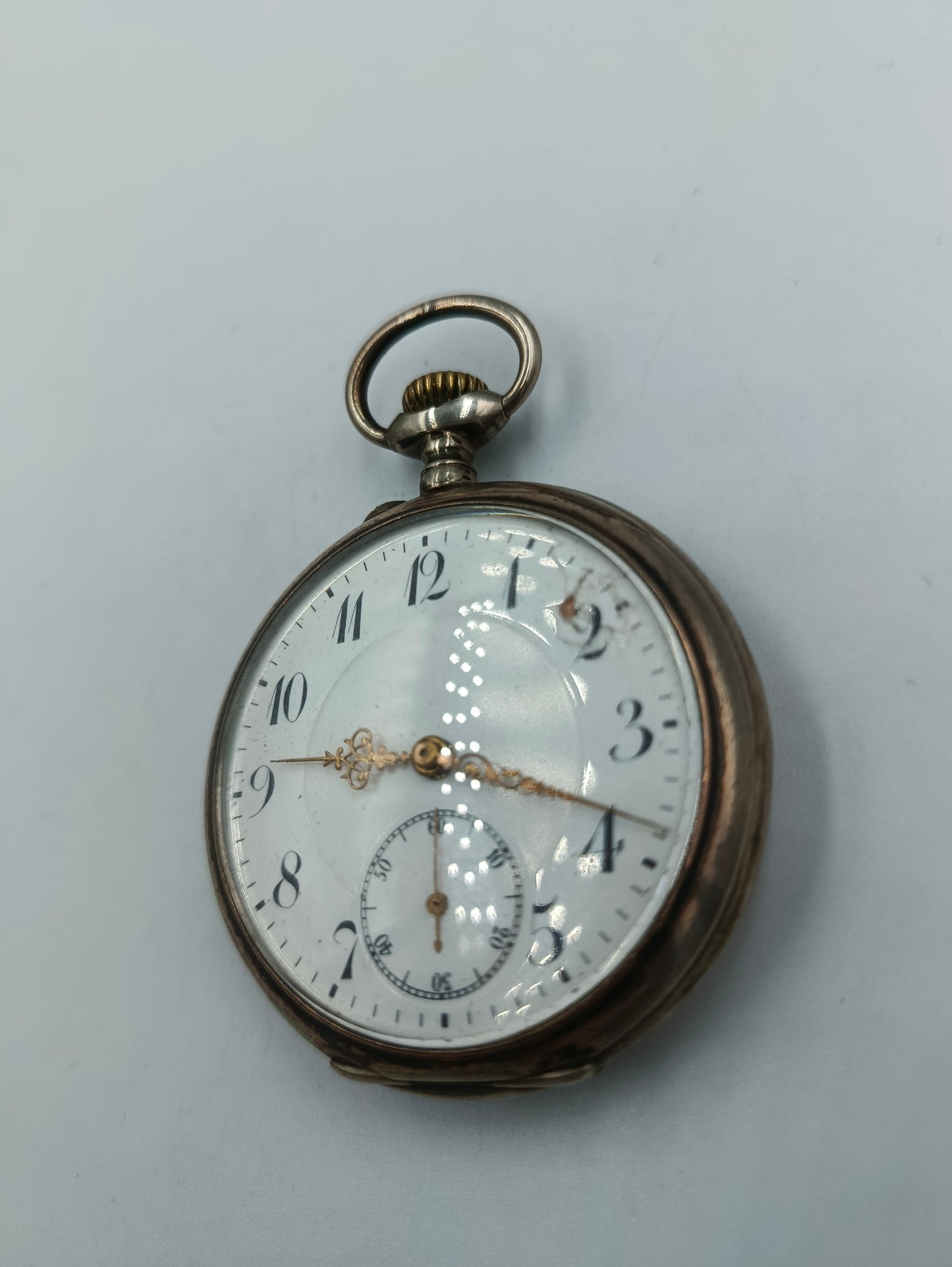 Ntike Taschenuhr „Ancre 15 Rubis / Spiral Breguet“ (defekt)