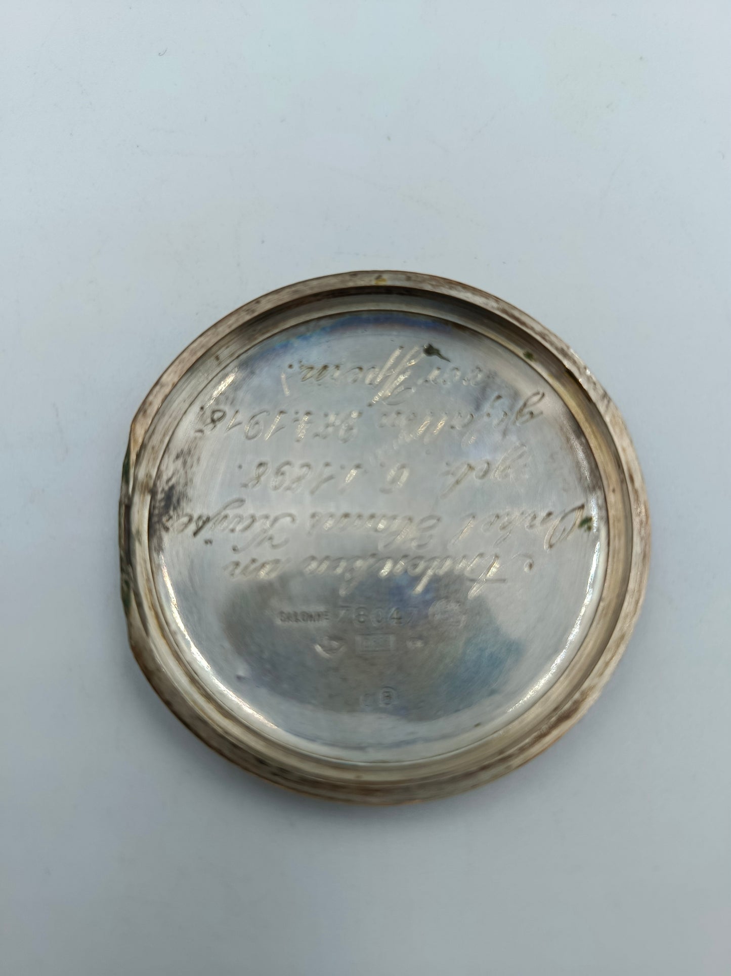 Ntike Taschenuhr „Ancre 15 Rubis / Spiral Breguet“ (defekt)