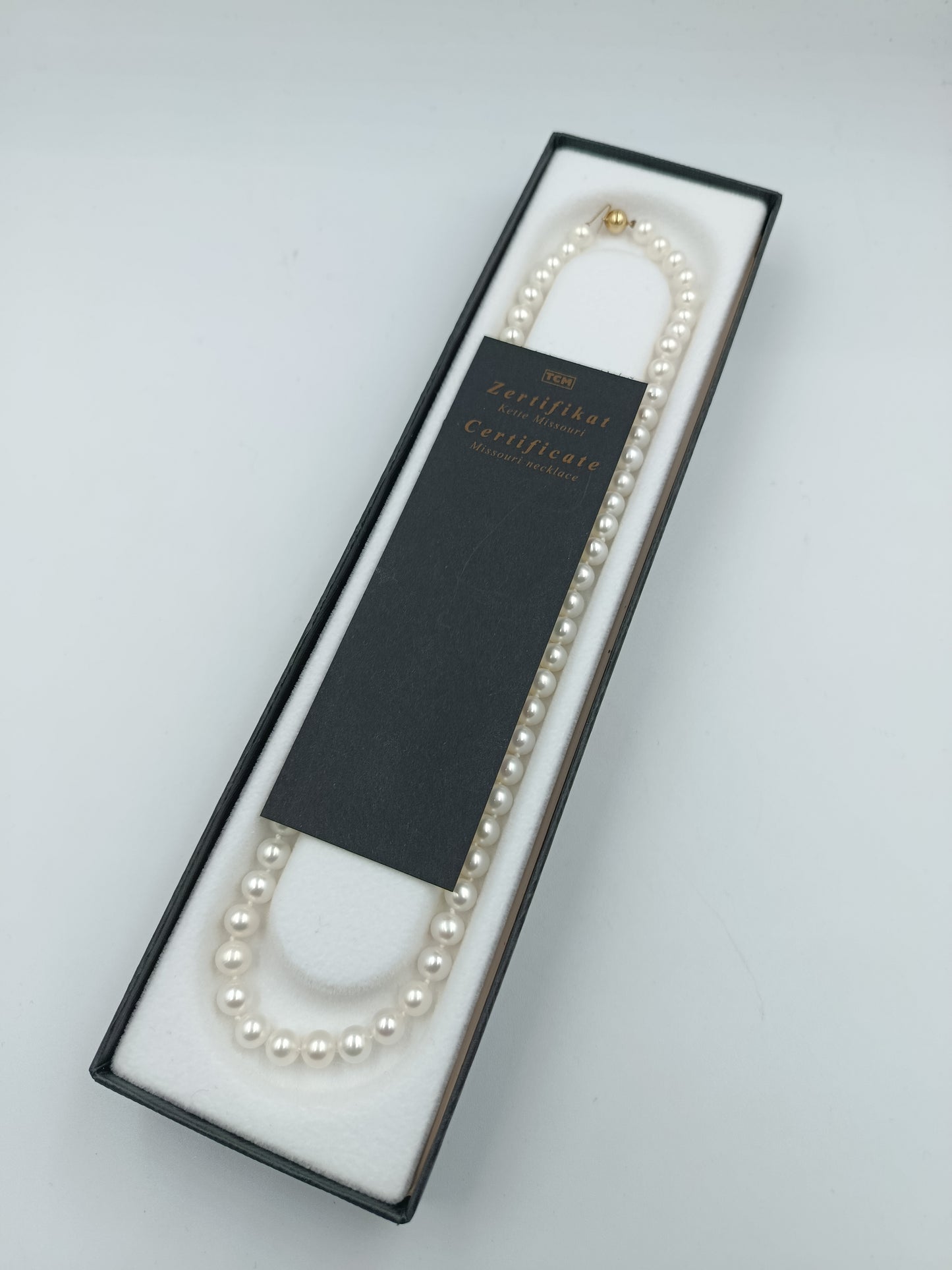 TCM Perlenkette mit 585 Goldverschluss (14 Karat)