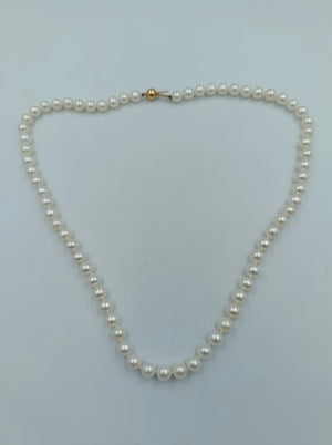 TCM Perlenkette mit 585 Goldverschluss (14 Karat)