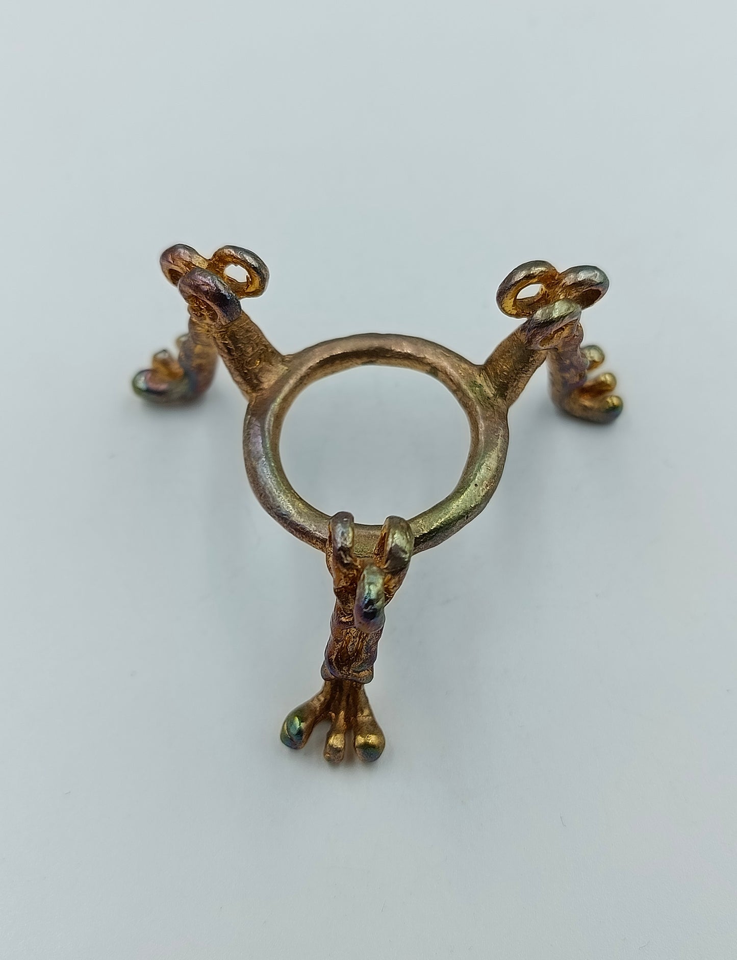 Edle grüne Fabergé-Stil Schatulle