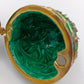 Edle grüne Fabergé-Stil Schatulle