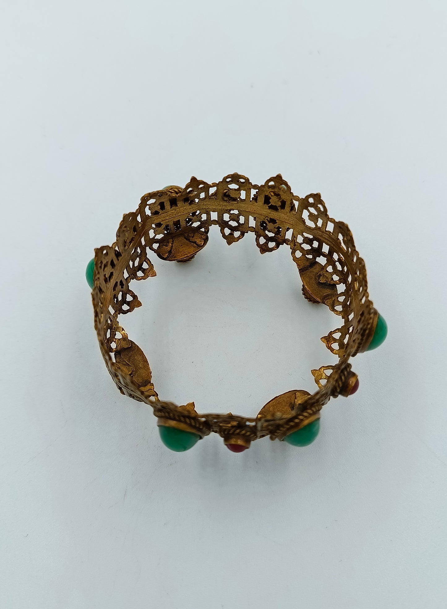 Prächtige Fabergé-Stil Schatulle mit Emaille und Edelsteinverzierung