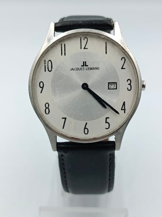 Jacques Lemans Herrenarmbanduhr mit Datumsanzeige