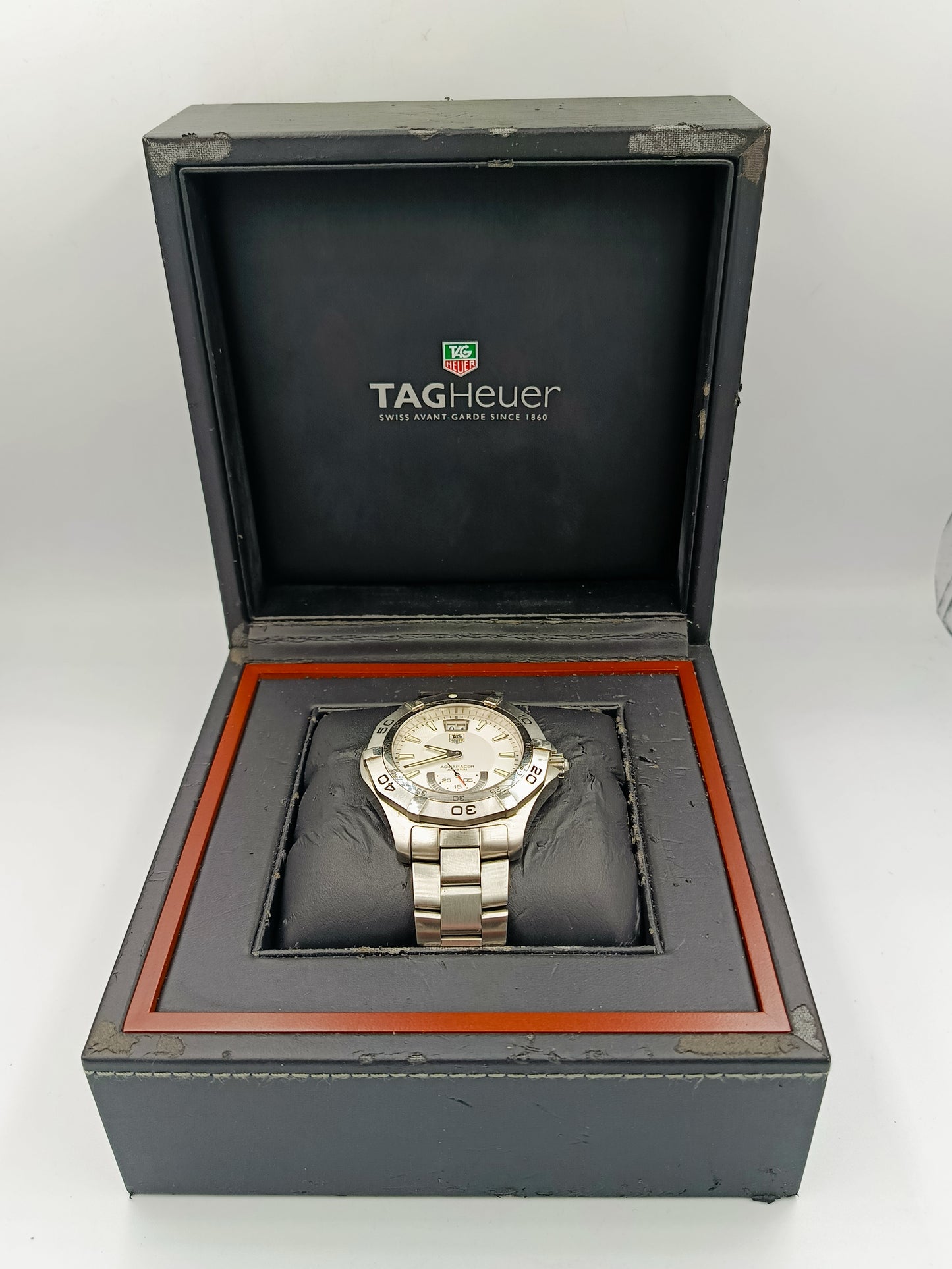 TAG Heuer Aquaracer Quarzuhr Herren | Edelstahl | Schweizer Qualität | Box