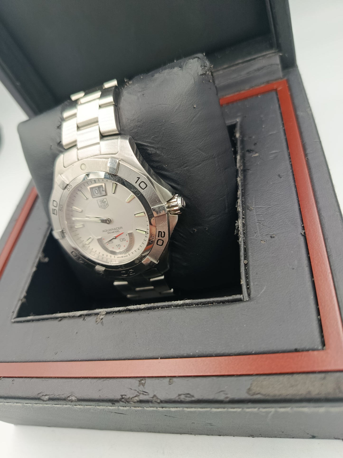 TAG Heuer Aquaracer Quarzuhr Herren | Edelstahl | Schweizer Qualität | Box