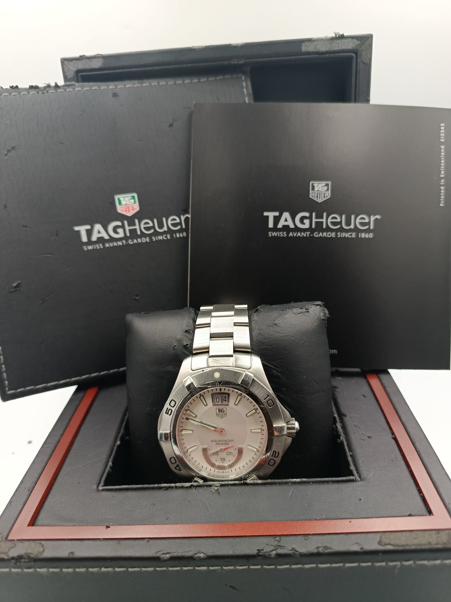 TAG Heuer Aquaracer Quarzuhr Herren | Edelstahl | Schweizer Qualität | Box