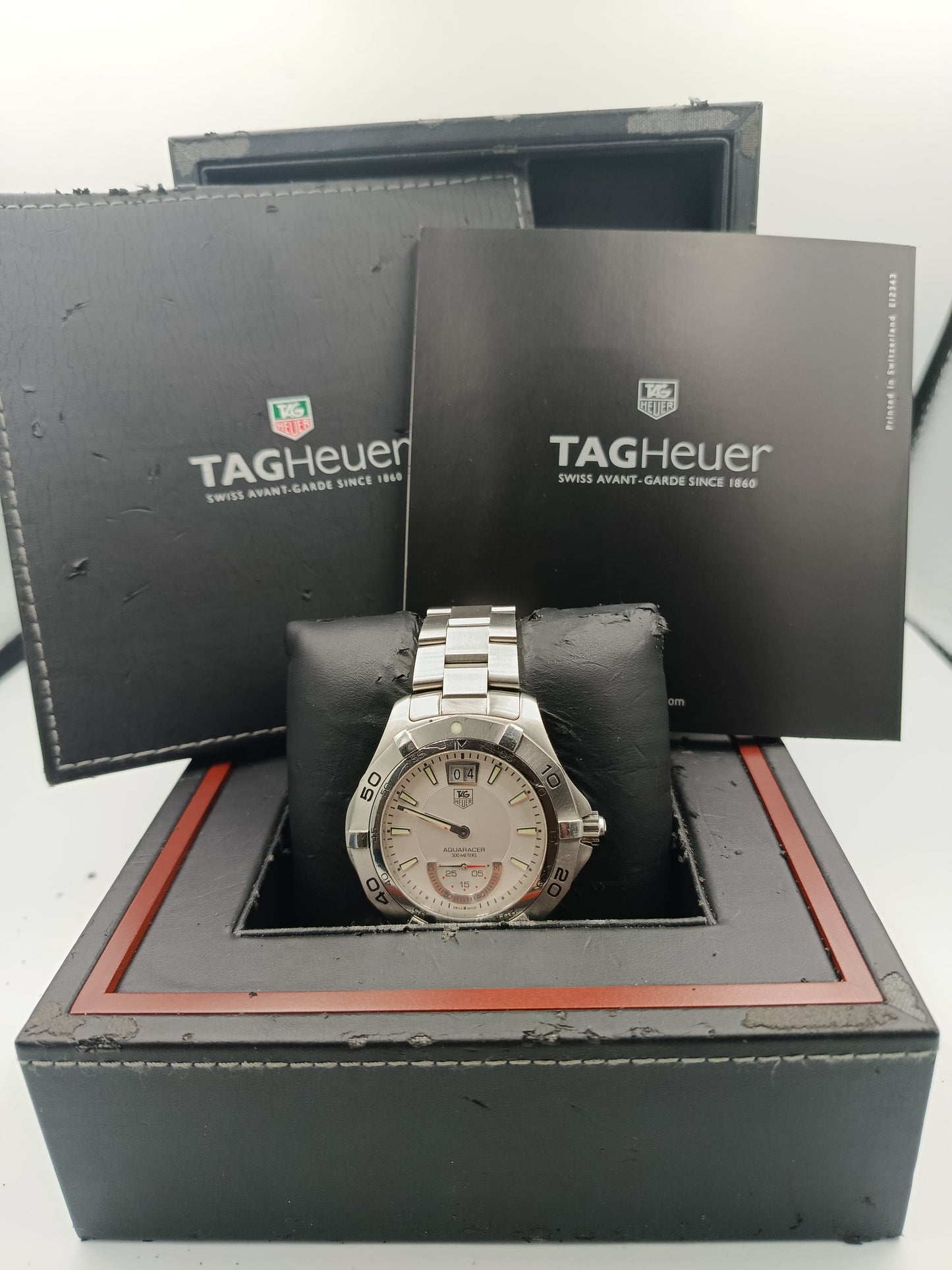 TAG Heuer Aquaracer Quarzuhr Herren | Edelstahl | Schweizer Qualität | Box