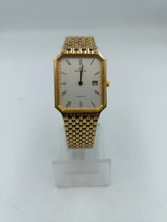 Dugena Quarz Armbanduhr mit Datumsanzeige