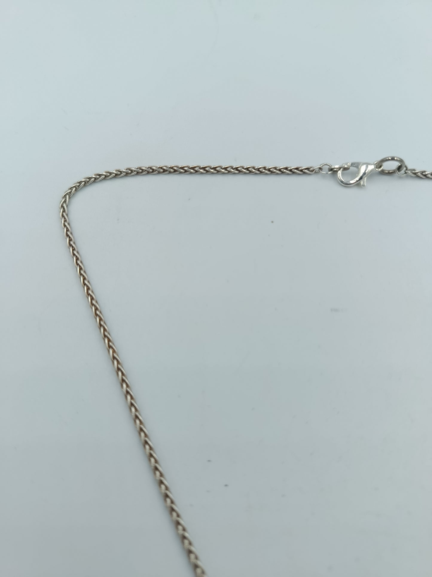 925 Silber Halskette Modernes Design Vintage