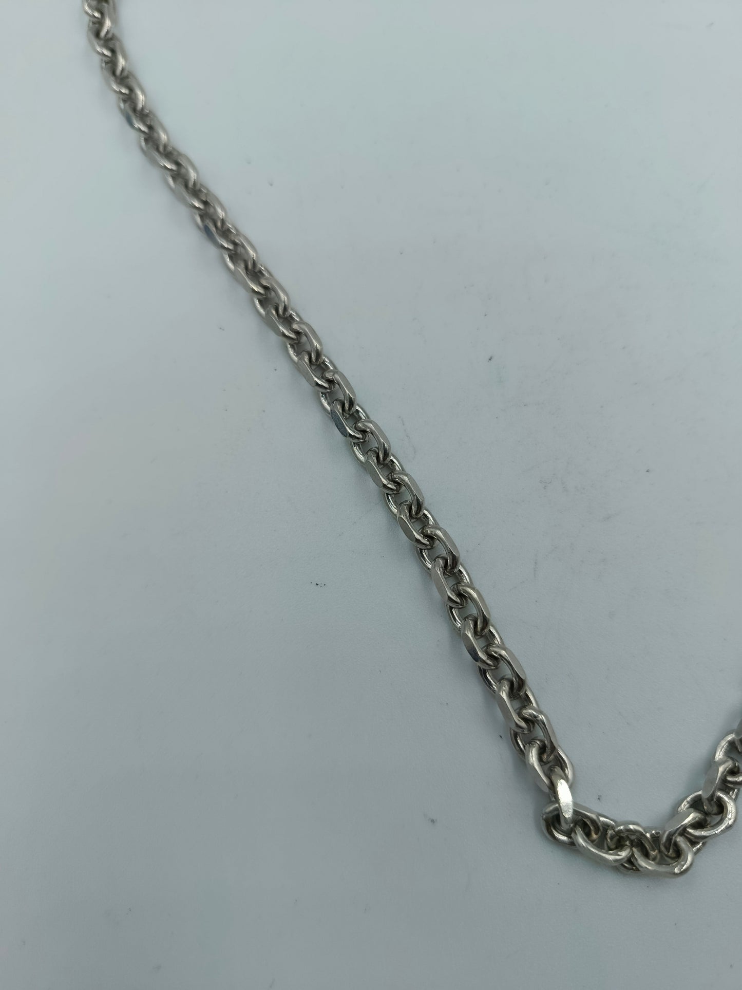 925 Silber Halskette Rundpanzer Gliederkette Schwer