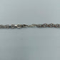 925 Silber Halskette Rundpanzer Gliederkette Schwer
