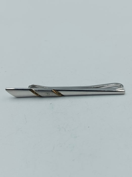 925 Silber Krawattenklammer Modern Glänzend