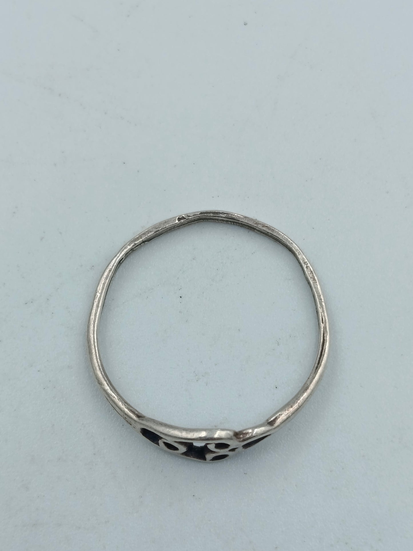 Ring 925 Silber mit Muster