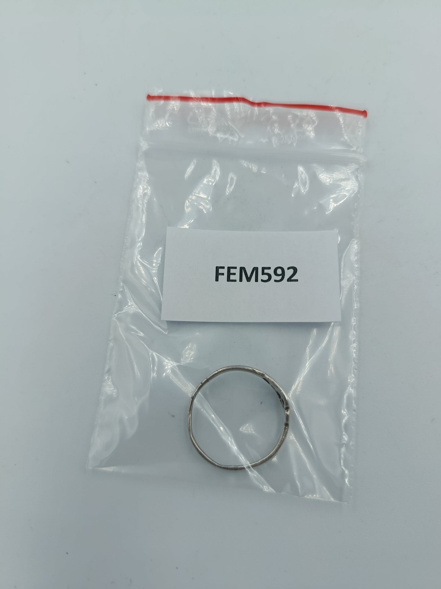 Ring 925 Silber mit Muster