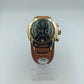Poljot Chronograph 23 Jewels Handaufzug Goldfarben Schwarz Vintage Herren Uhr